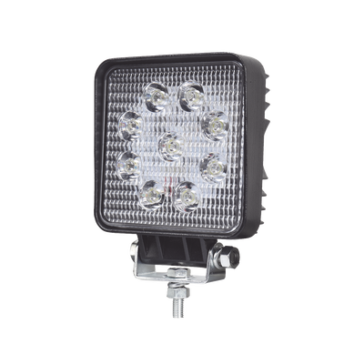Luz de trabajo de 9 LED , 2300 Lúmenes, 27 Watts, 10-30 Vcc, IP67
