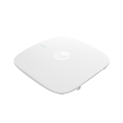 Access Point cnPilot XE3-4 WiFi 6/6E 802.11ax (2.4, 5 y 6 GHz), 3 radios definidos por software (SDR), MU-MIMO 4x4, Políticas de control de aplicaciones, hasta 1,500 clientes, gestión desde la nube, hasta 6.6 Gbps.