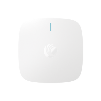 Access Point cnPilot XE3-4 WiFi 6/6E 802.11ax (2.4, 5 y 6 GHz), 3 radios definidos por software (SDR), MU-MIMO 4x4, Políticas de control de aplicaciones, hasta 1,500 clientes, gestión desde la nube, hasta 6.6 Gbps.