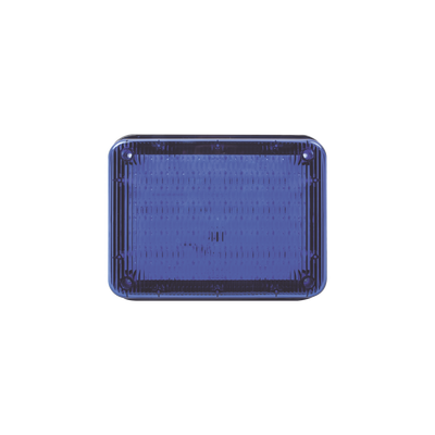 Luz de advertencia de 9x7", Color Azul, Ideal para Ambulancias
