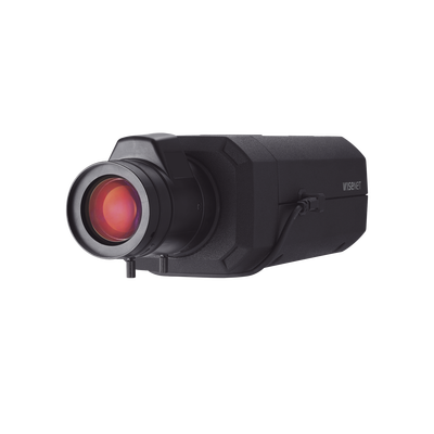 Camara Profesional 6MP con IA  / P-Iris / WDR 120dB / H.265 / Ranura SD / WiseStream II