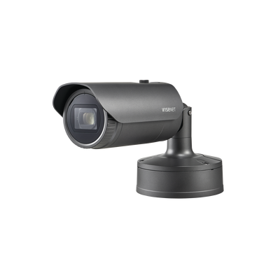 Camara IP Tipo Bala 2MP, Lente Varifocal 5.2 - 62.4 MM IR 70M, H.265/H.264, WDR 150DB, HLC, Doble SD CARD, POE/12Vcc/24VCA, IP67, IK10