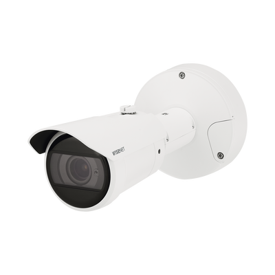 Cámara Bala IP 6MP con IA, Antivandalica / Lente Motorizado de 2.8 a 10mm / WDR 120dB / Ranura MicroSD / IP66 IP67 IK10 NEMA4X