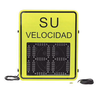 Radar Medidor de Velocidad de 3 Dígitos / Doble salida de Relevador / Tarjeta Micro SD / Puerto de red TCP IP / Detección de Exceso de Velocidad / Integración  con Cámara.