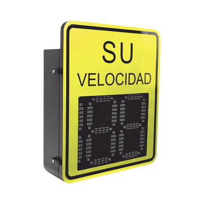 Radar Medidor de Velocidad de 3 Dígitos / Doble salida de Relevador / Tarjeta Micro SD / Puerto de red TCP IP / Detección de Exceso de Velocidad / Integración  con Cámara.