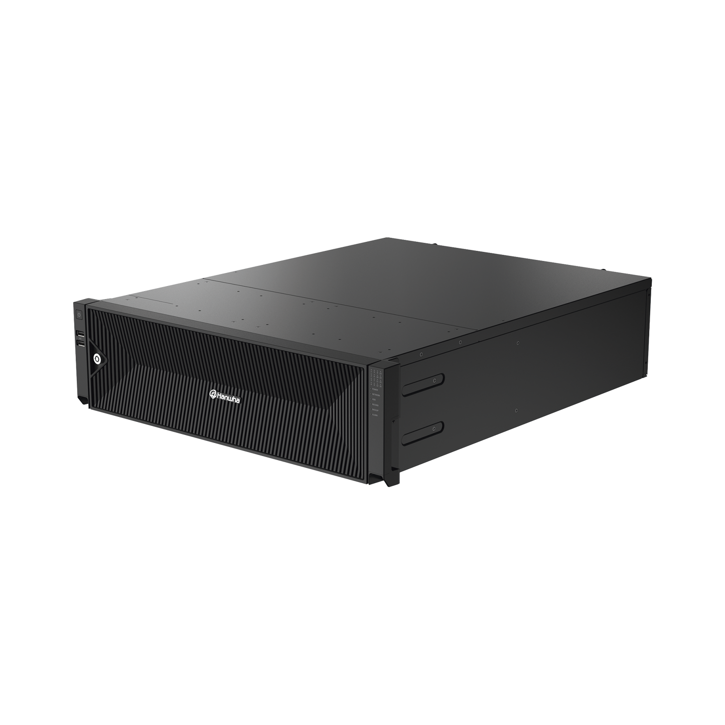 NVR de 64 canales /  Hasta 32 MP / H.265 & Wisestream / Procesamiento 400 Mbps / 3 Puertos de Red / Raid 5-6 / 16 bahias para disco duro (no incluidos)