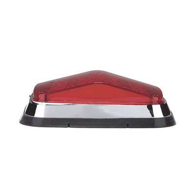 Luz de advertencia de 8 X 6", Color Rojo, SAE,  IP67, Ideal para Ambulancias