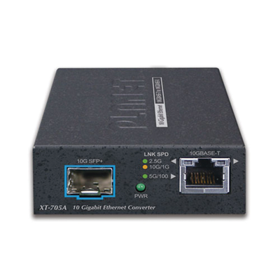 Convertidor de Medios Ethernet RJ45 10G/5G/2.5G/1G/100M a SFP+ 10GBASE-X