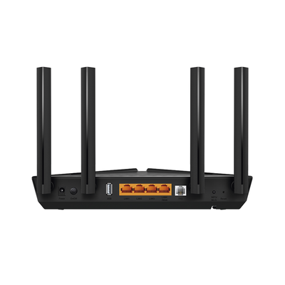 ONU/ONT - GPON Router inalámbrico AX 1800 / 1 Puerto PON SC/APC / 1 Puerto FXS (rj11) / 4 Puertos LAN 10/100/1000 MBPS / Compatible con EasyMesh /  Soporta AgiNet Config - AgiNet ACS