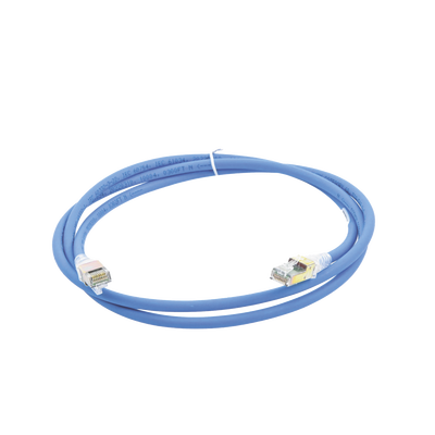 Patch Cord Z-MAX Cat6A UTP, CM, 5ft, Color Azul, Versión Bulk (Sin Empaque Individual)