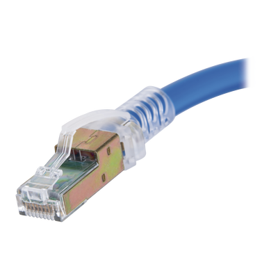 Patch Cord Z-MAX Cat6A UTP, CM/LS0H, 7ft, Color Azul