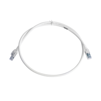 Patch Cord Z-MAX Cat6A S/FTP, CM/LS0H, 3ft, Color Blanco