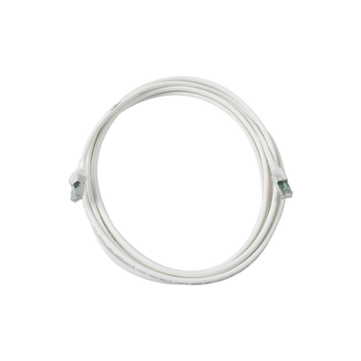 Patch Cord Z-MAX Cat6A S/FTP, CM/LS0H, 15ft, Color Blanco