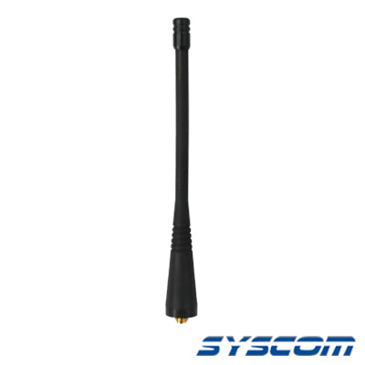 Antena Portátil Helicoidal UHF 450-470 MHz. (Antena Genérica Estrategias para Radios KENWOOD).