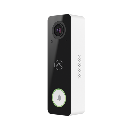 Videoportero WiFi, Audio de dos vias, Camara Full HD compatible con la App de ALARM.COM