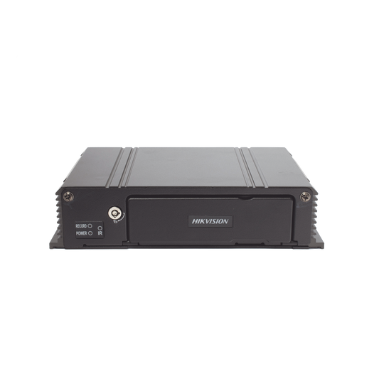 DVR Móvil 1080p (2 Megapixel) / 4 Canales TURBO / Soporta 4G / WiFi / GPS / Sensor G / Soporta 2 Memorias SD / Alarmas I/O / Salida de Video