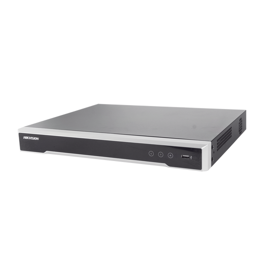 NVR 8 Megapixel (4K) / 8 canales IP / 8 Puertos PoE+ / Soporta Cámaras con AcuSense / 2 Bahías de Disco Duro / HDMI en 4K