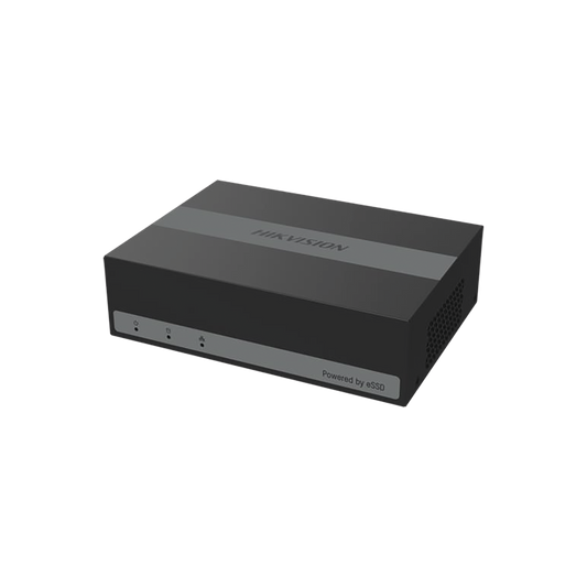 DVR 4 Canales TurboHD + 1 Canales IP / 4 Megapixel Lite / Acusense Lite (Evita Falsas Alarmas) / Unidad de Estado Solido Incluido (eSSD) de 480 GB / H.265+ /  Diseño Ultra Compacto / Extra Silencioso