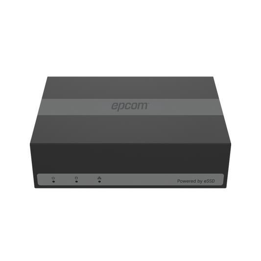 DVR 4 Canales TurboHD + 1 Canal IP / 2 Megapixel (1080p) Lite / Acusense Lite (Evita Falsas Alarmas) / Unidad de Estado Solido Incluido (eSSD) de 300 GB / H.265+ / Diseño Ultra Compacto / Extra Silencioso