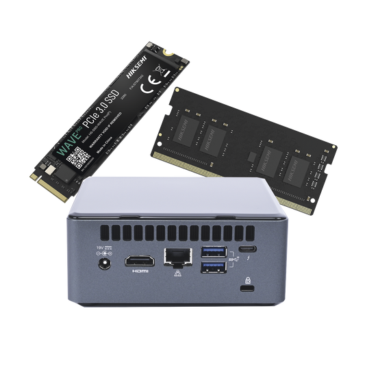 Intel Nuc Kit / Estación de Trabajo Básica / Core i3 / 10 Generación / RAM 16GB / SSD 256GB