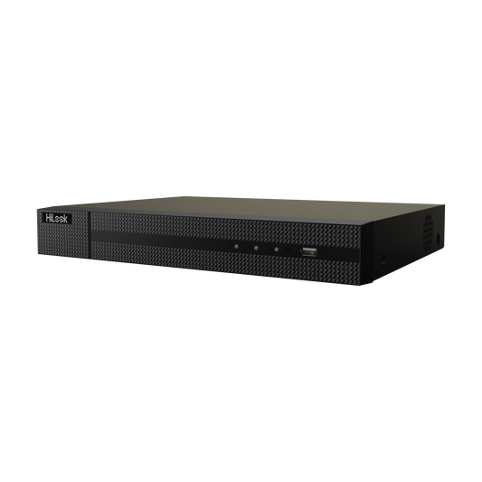 NVR 8 Megapixel (4K) (Compatible con Cámaras AcuSense) / 16 Canales IP / 16 Puertos PoE+ / 2 Bahías de Disco Duro / HDMI en 4K
