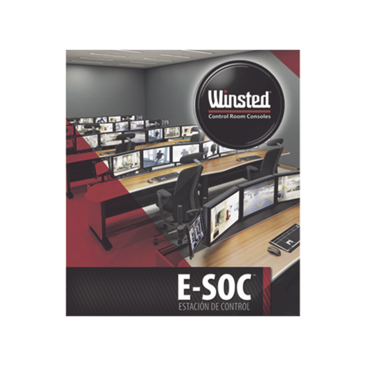 Mueble de Monitoreo E-SOC para 1 Operador